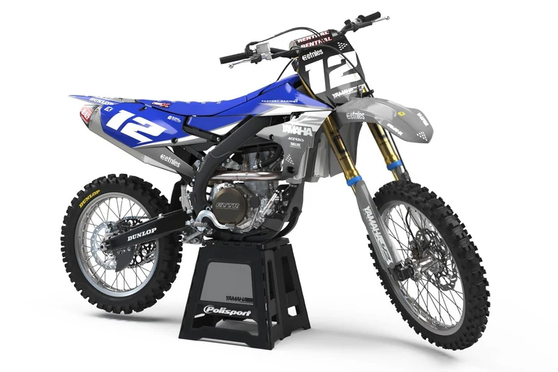 Kit déco YAMAHA YZ/YZF/WR/WRF/TTR/DTR/DTX/XT 660 - Aura Grey