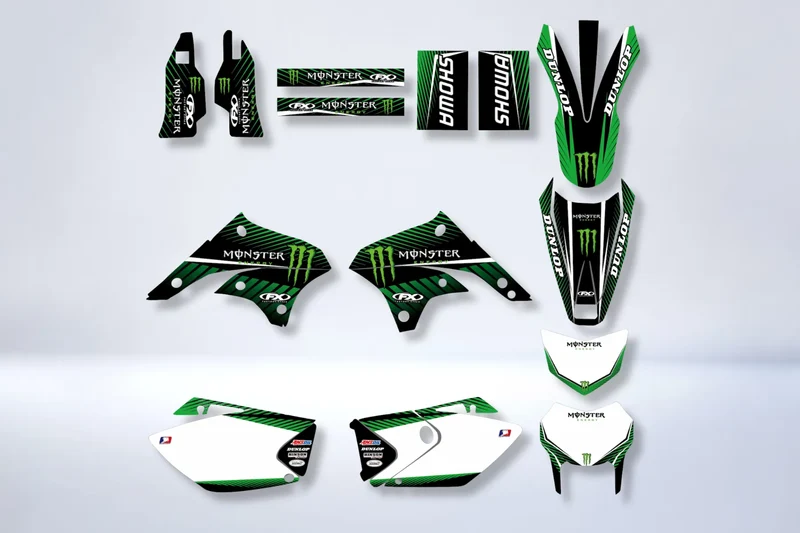 Kit Déco KAWASAKI KLX 450 2008-2018 - MONSTER #2