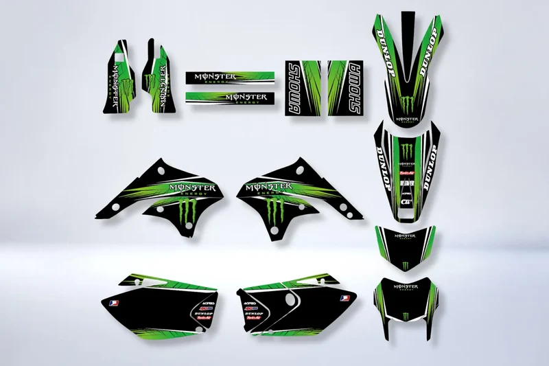 Kit Déco MONSTER - KAWASAKI KLX 450 2008-2018