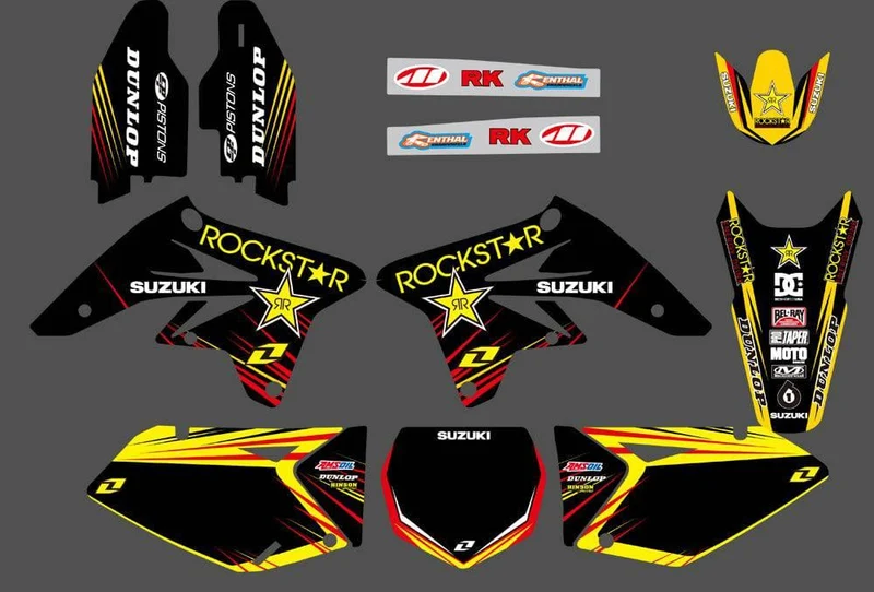 Kit Déco SUZUKI RMZ 250 2007-2009 - NOVASTAR