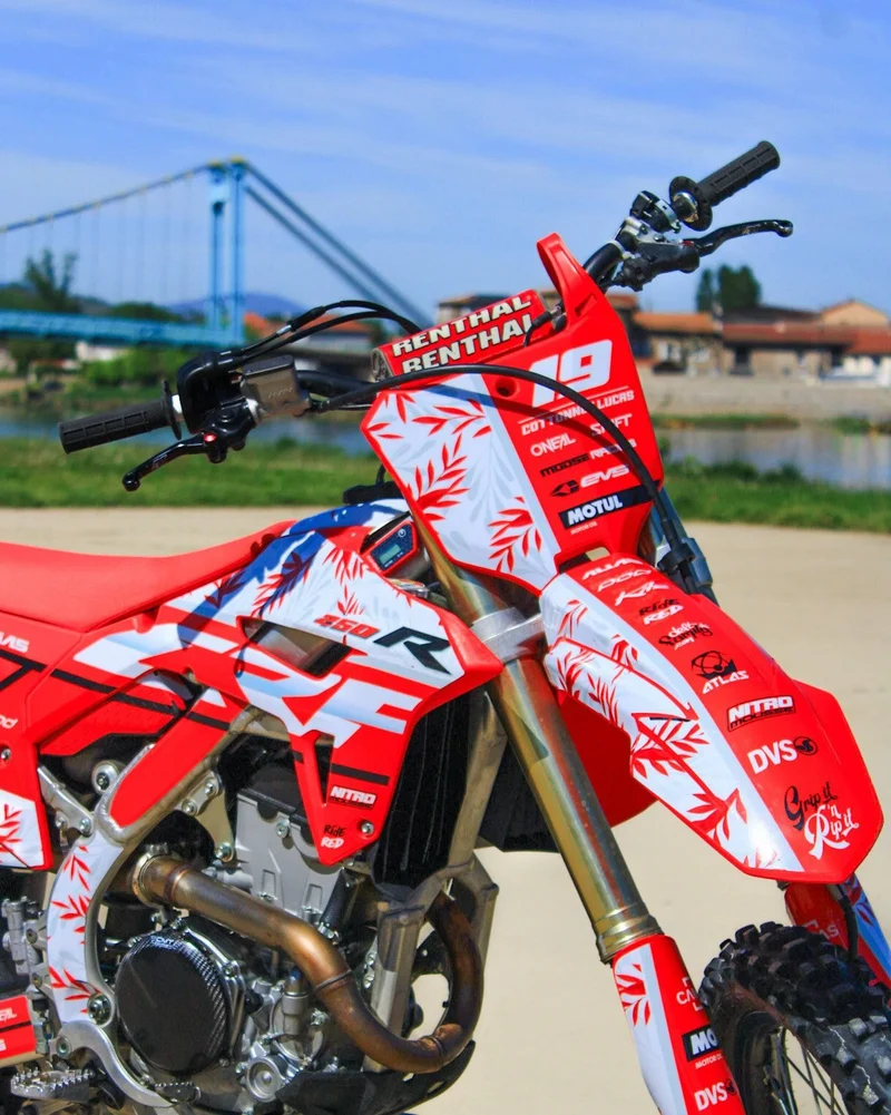 Kit Déco HONDA CRF 250 2022-2024 & CRF 450 2021-2024 - Maple