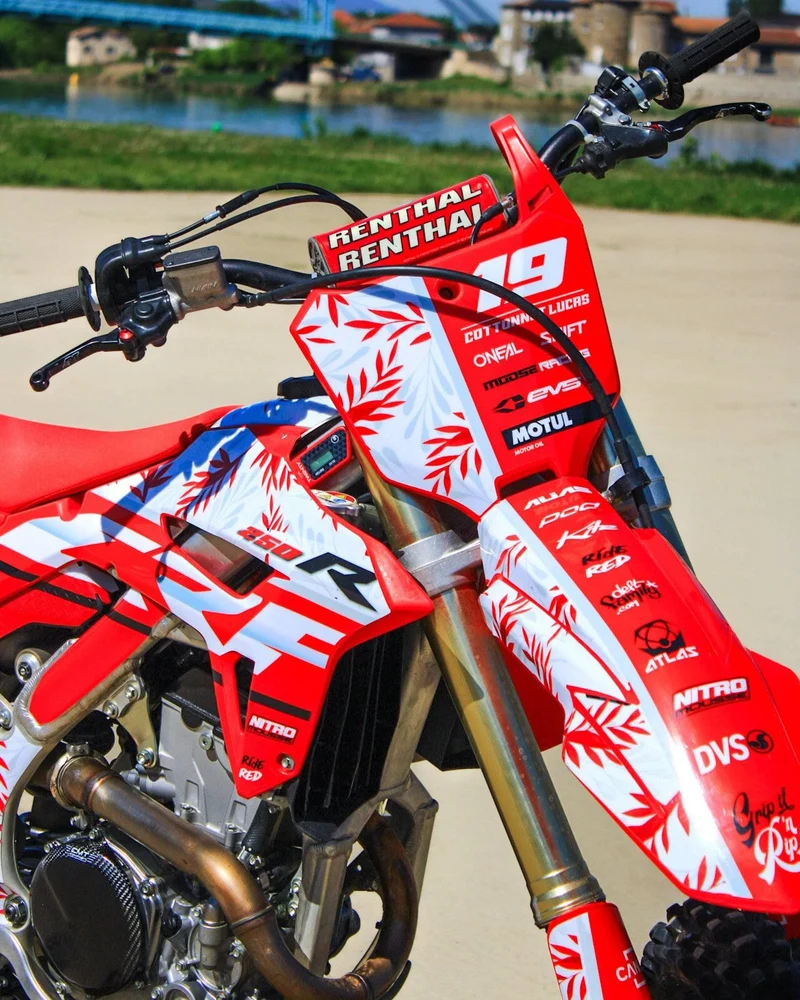 Kit Déco HONDA CRF 250 2022-2024 & CRF 450 2021-2024 - Maple