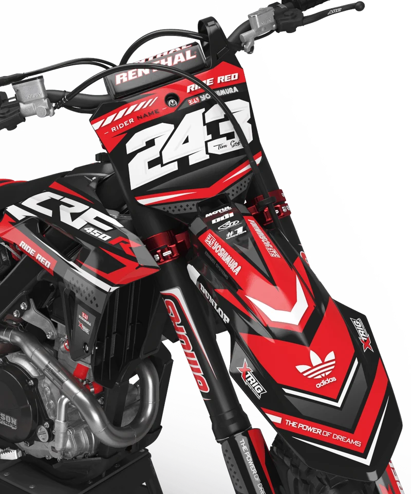 Kit Déco HONDA CRF 250 2022-2024 & CRF 450 2021-2024 - Hestia