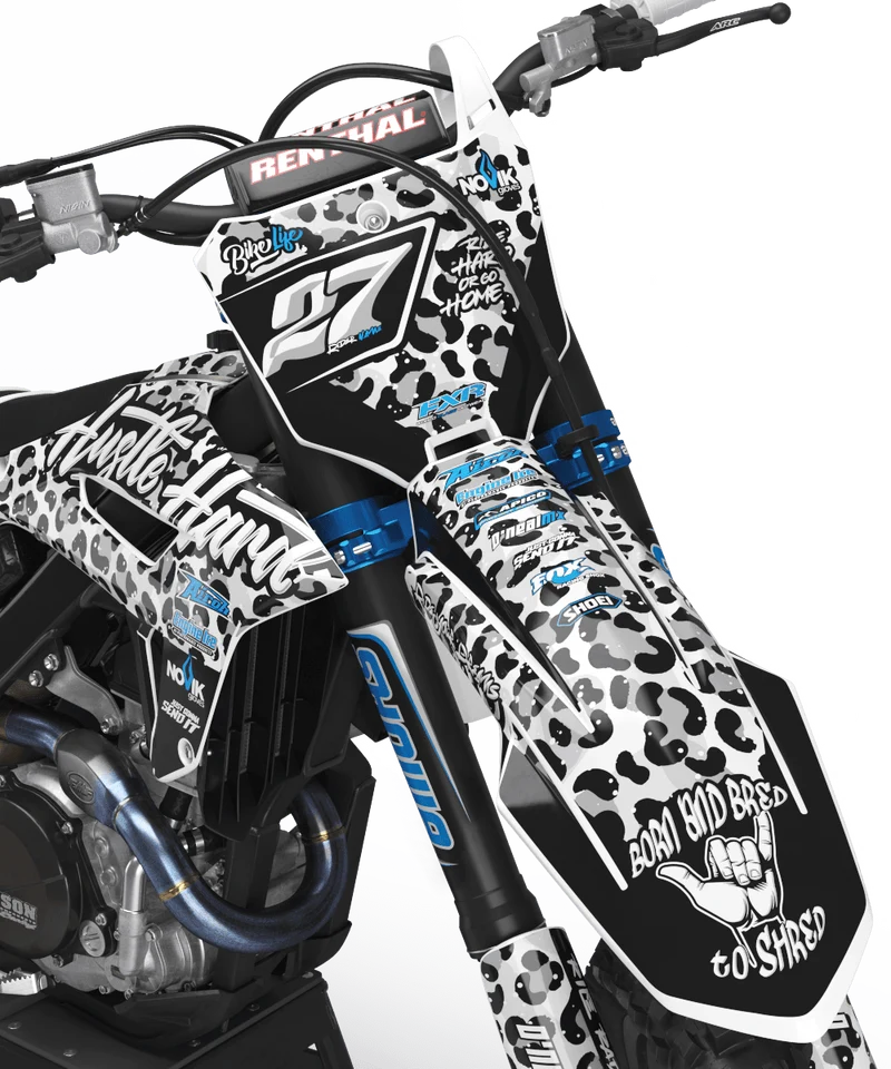 Kit Déco HONDA CRF 250 2022-2024 & CRF 450 2021-2024 - Dalmatian