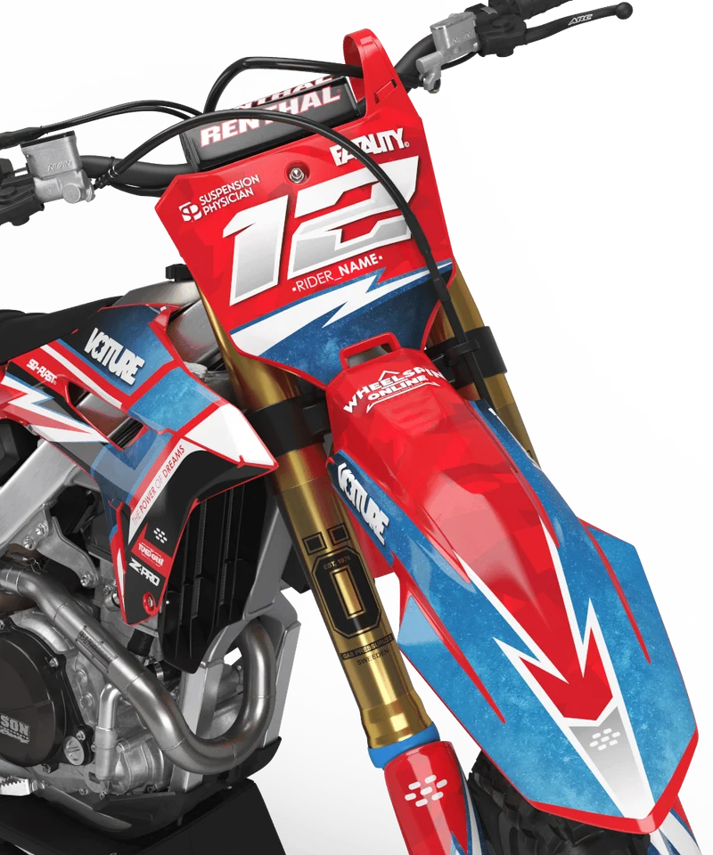 Kit Déco HONDA CRF 250 2022-2024 & CRF 450 2021-2024 - Voiture