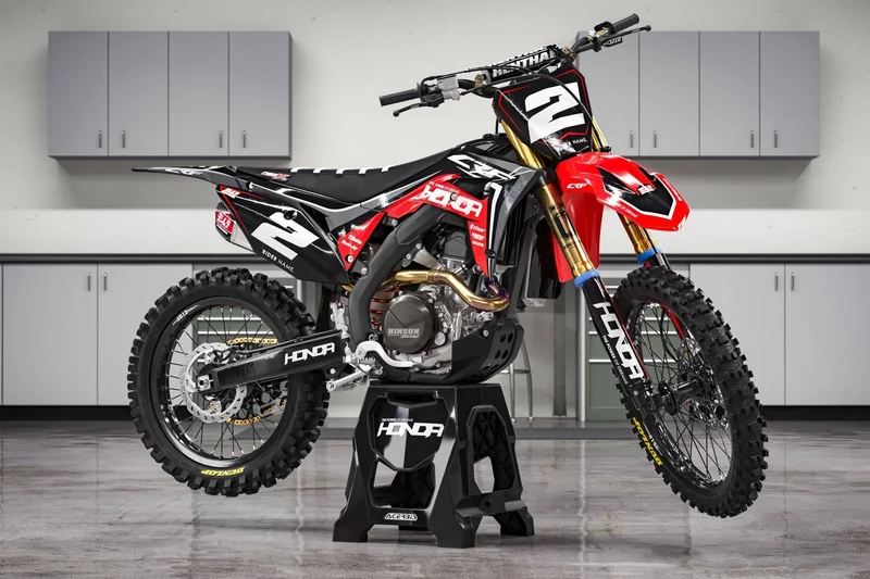 Kit Déco HONDA CRF 250 2022-2024 & CRF 450 2021-2024 - Zeus v3