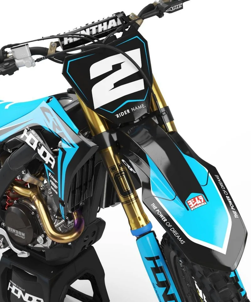 Kit Déco HONDA CRF 250 2022-2024 & CRF 450 2021-2024 - Zeus v2