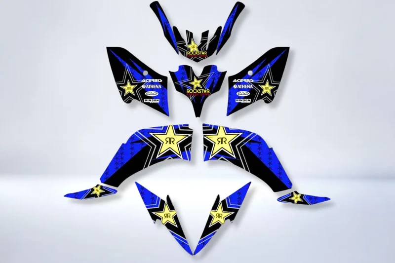 Kit Déco Yamaha YFM 125-250 RAPTOR - ROCKSTAR