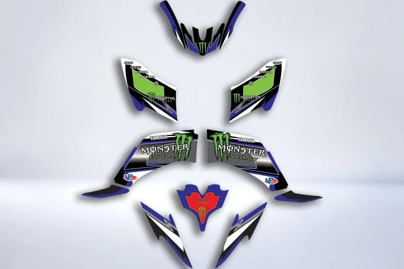 Kit Déco Yamaha YFM 125-250 RAPTOR - MONSTER #2