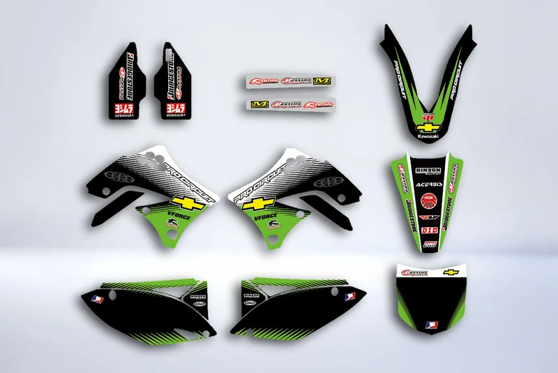 Kit Déco KAWASAKI KXF 450 2009-2011 - PRO CIRCUIT