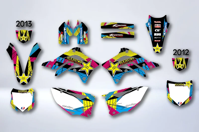 Kit Déco KAWASAKI KXF 450 2012-2013 - MULTI
