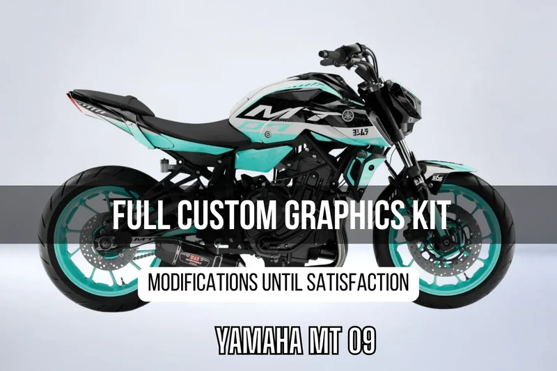 Kit Déco Yamaha MT 09 100% personnalisé