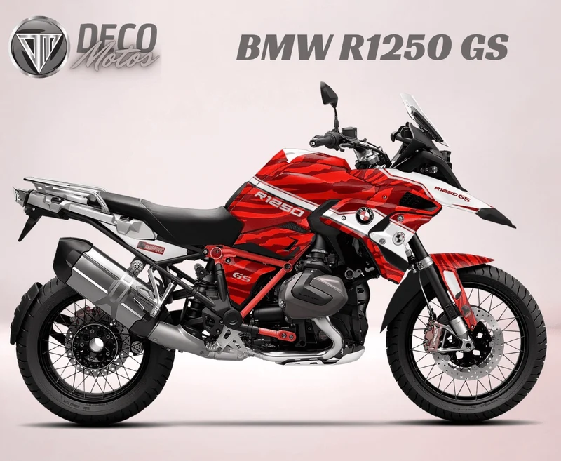 Kit déco BMW R1250 GS 2017-2023 - ZEBRA
