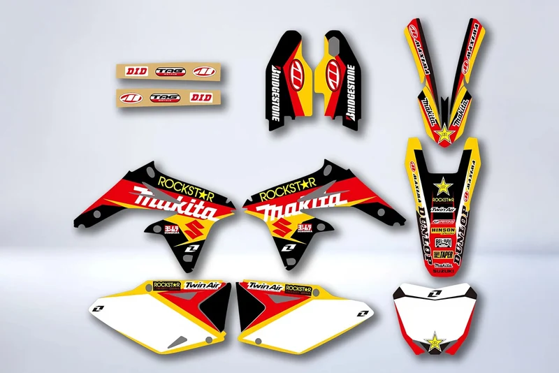Kit Déco SUZUKI RMZ 450 2008-2017 - MAKITA