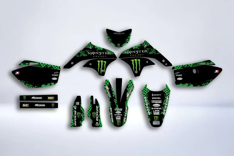 Kit Déco KAWASAKI KLX 450 2008-2018 - MONSTER #5