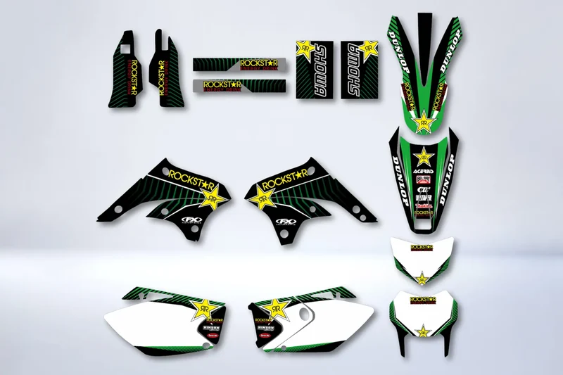 Kit Déco ROCKSTAR - KAWASAKI KLX 450 2008-2018
