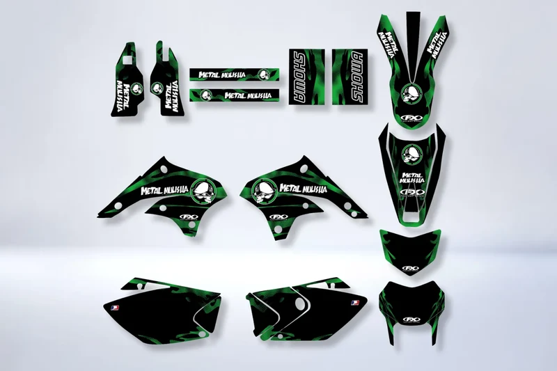 Kit Déco METAL MULISHA - KAWASAKI KLX 450 2008-2018