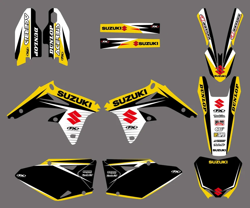 Kit Déco SUZUKI RMZ 450 2008-2017 - ORIGINE