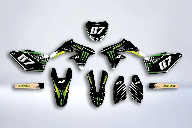 Kit Déco SUZUKI RMZ 450 2008-2017 - GREEN MONSTER