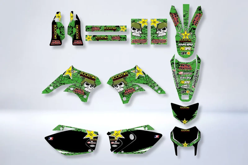 Kit Déco KAWASAKI KLX 450 2008-2018 - ROCKSTAR #2