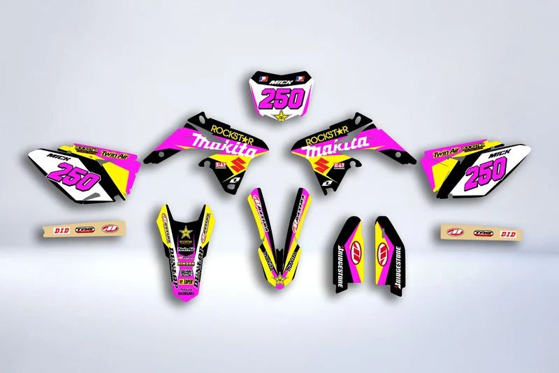 Kit Déco SUZUKI RMZ 250 2010-2018 - MAKITA