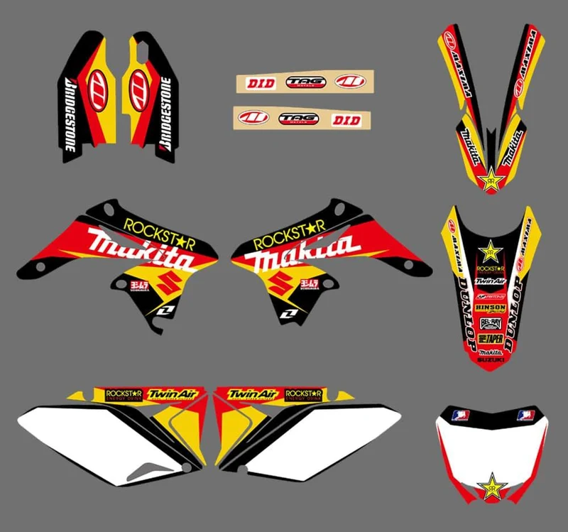 Kit Déco SUZUKI RMZ 250 2010-2018 - MAKITA