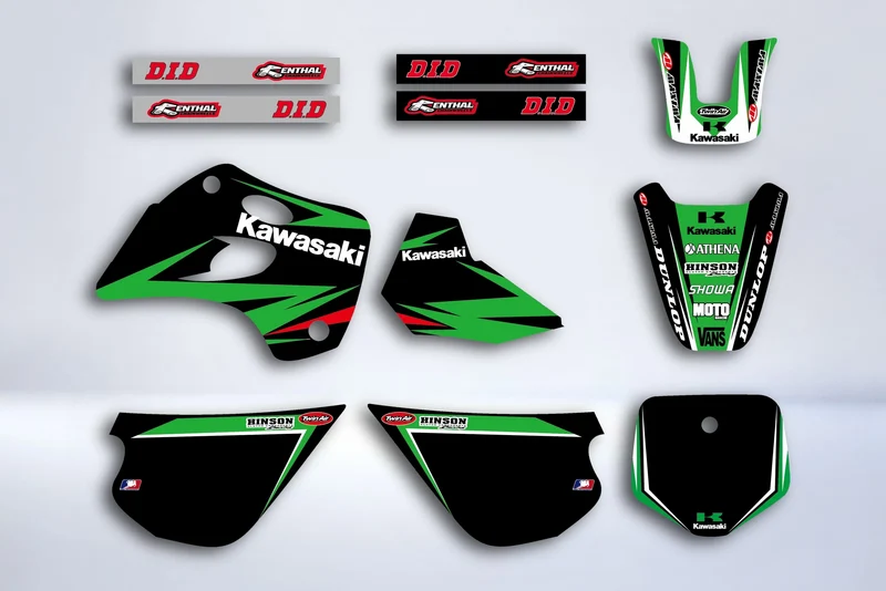 Kit Déco KAWASAKI KX 80 1994-1997 - GREEN