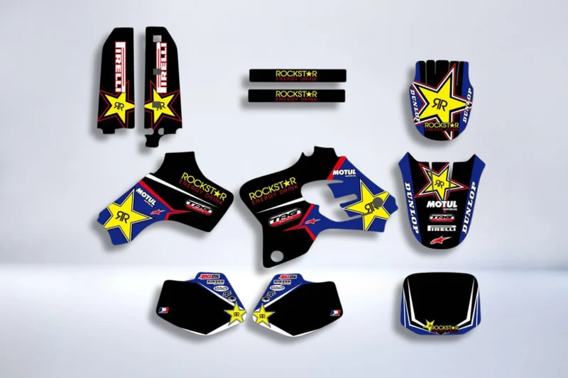 Kit déco YAMAHA YZ 80 1993-2001 - ROCKSTAR