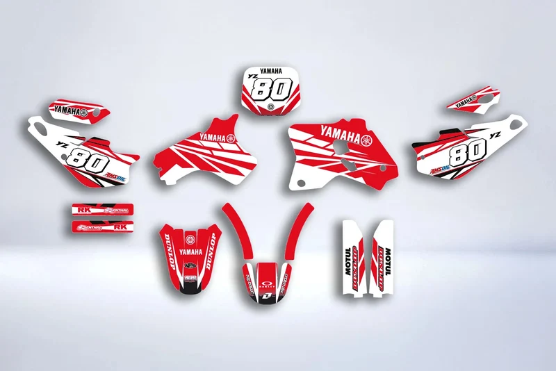 Kit déco YAMAHA YZ 80 1993-2001 - ORIGINE