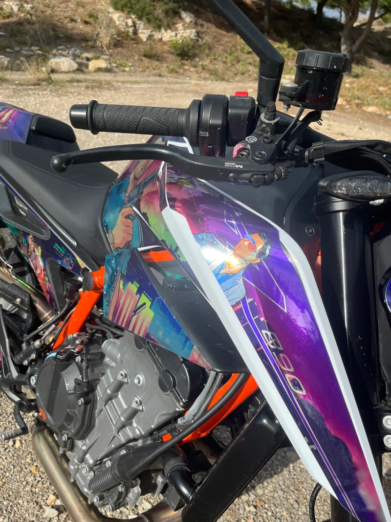 Vice City - Kit Déco KTM DUKE Semi-Personnalisé