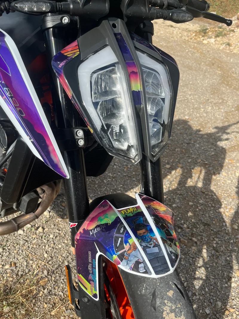 Vice City - Kit Déco KTM DUKE Semi-Personnalisé