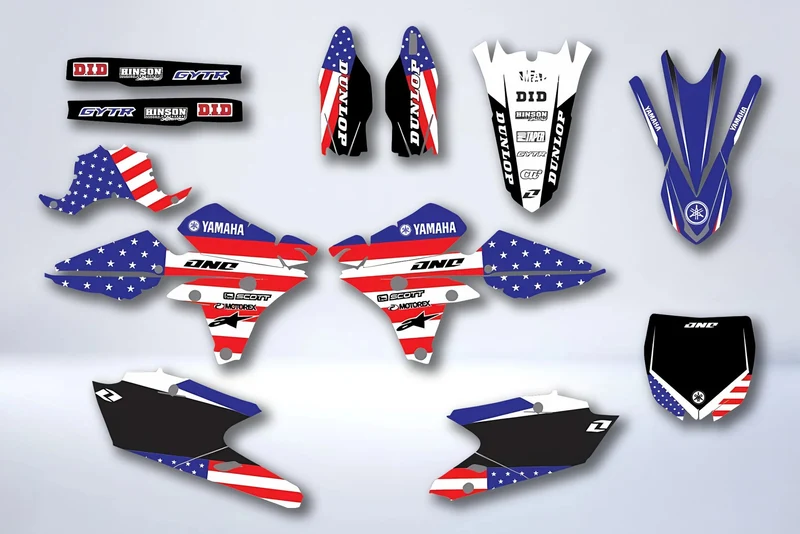 Kit Déco YAMAHA YZF 250-450 2014-2017 - U.S