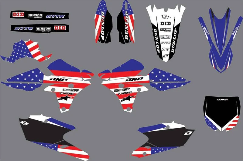 Kit Déco YAMAHA YZF 250-450 2014-2017 - U.S
