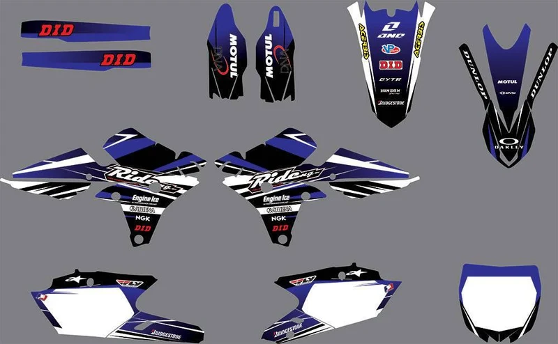 Kit Déco YAMAHA YZF 250-450 2014-2017 - RIDE