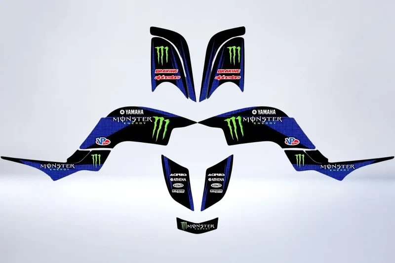 Kit déco Yamaha YFM 660 RAPTOR - AZURA