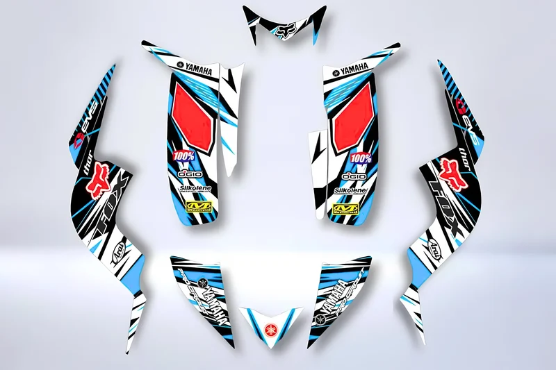 Kit Déco Yamaha RAPTOR 90 2009-2015 - FOX