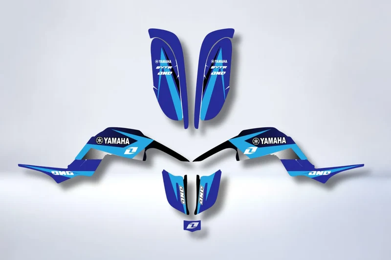 Kit déco Yamaha YFM 660 RAPTOR - BLUE