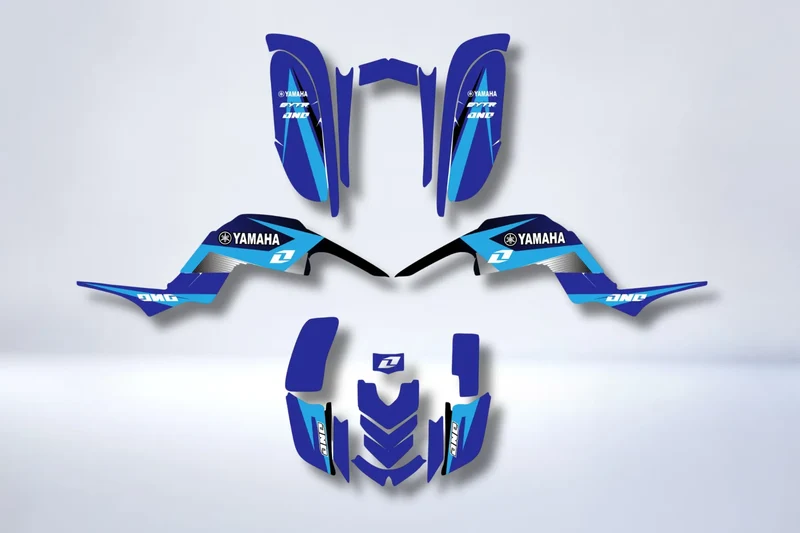 Kit déco Yamaha YFM 660 RAPTOR - BLUE