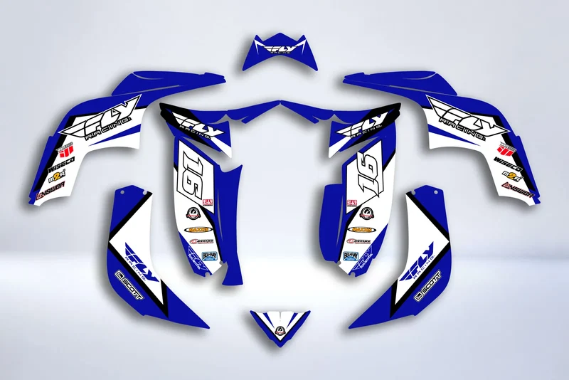 Kit Déco Yamaha RAPTOR 90 2009-2015 - FLY