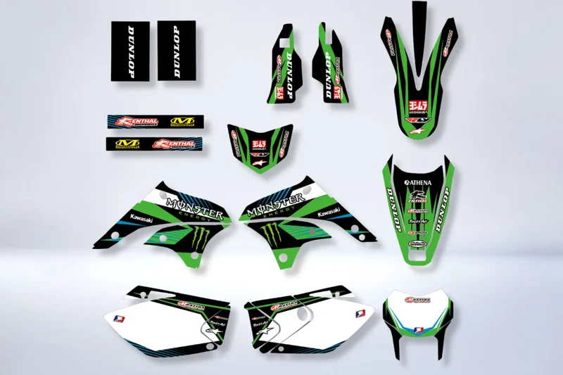 Kit Déco MONSTER #6 - KAWASAKI KLX 450 2008-2018