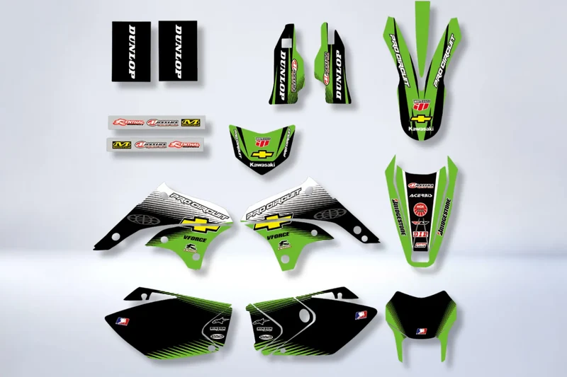 Kit Déco KAWASAKI KLX 450 2008-2018 - PRO CIRCUIT