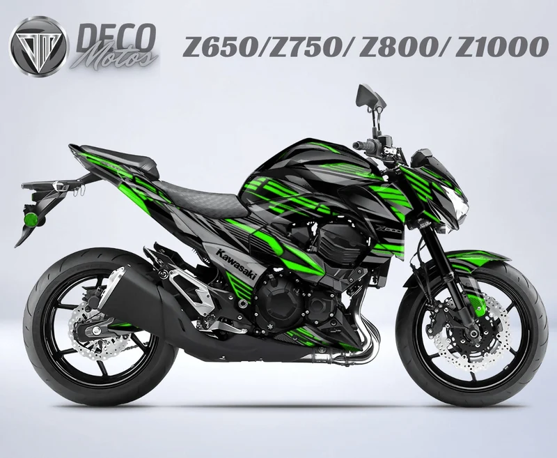 Kit déco KAWASAKI Z650/Z750/Z800/Z1000 - RUDE