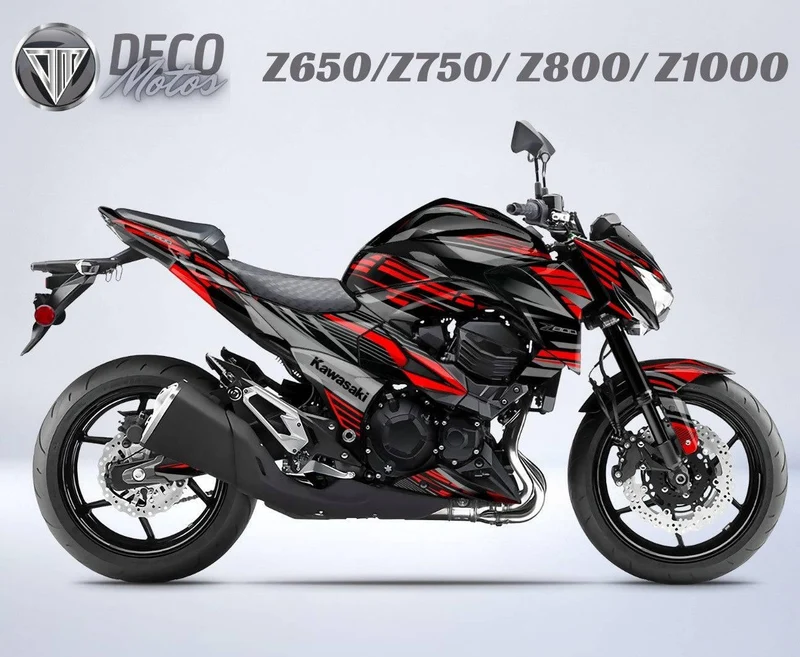 Kit déco KAWASAKI Z650/Z750/Z800/Z1000 - RUDE