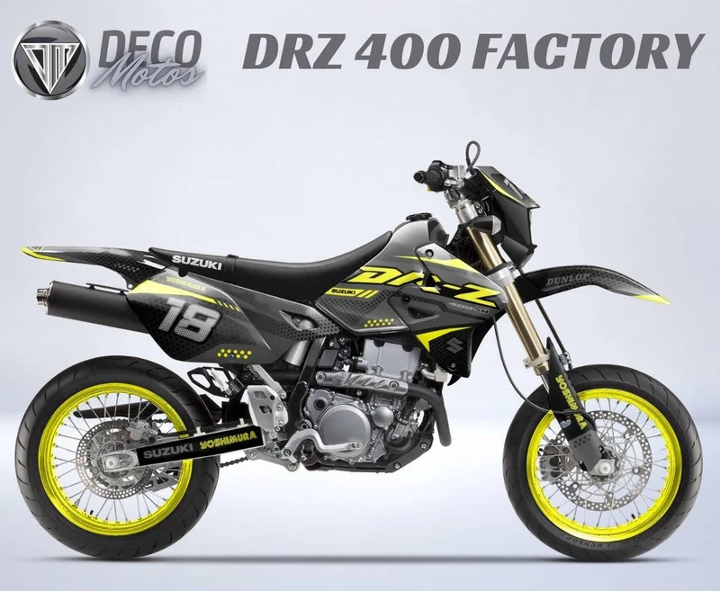 Kit déco SUZUKI DRZ 400 Factory