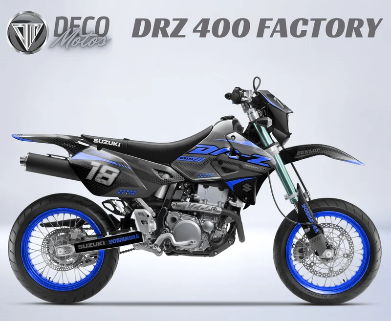 Kit déco SUZUKI DRZ 400 Factory