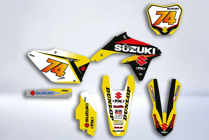 Kit Déco SUZUKI RMZ 450 2008-2017 - FACTORY