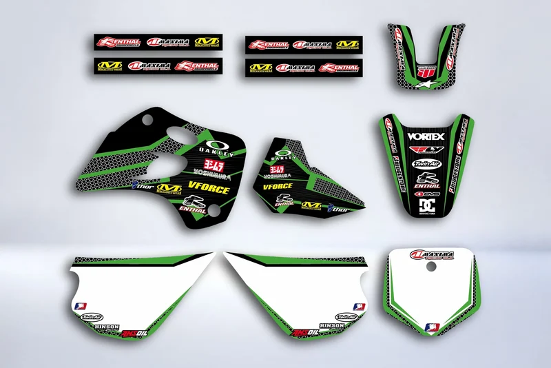 Kit Déco KAWASAKI KX 80 1994-1997 - OAKLEY