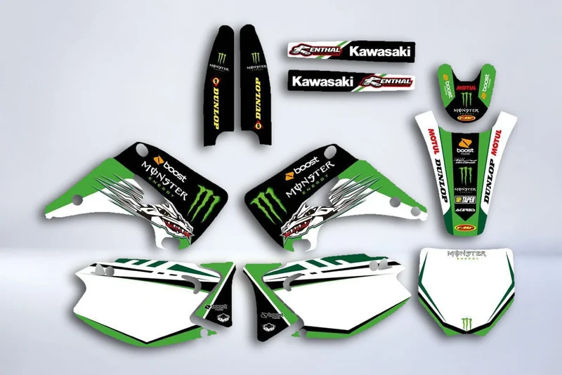 Kit Déco KAWASAKI KX 125-250 2003-2012 - MONSTER #3