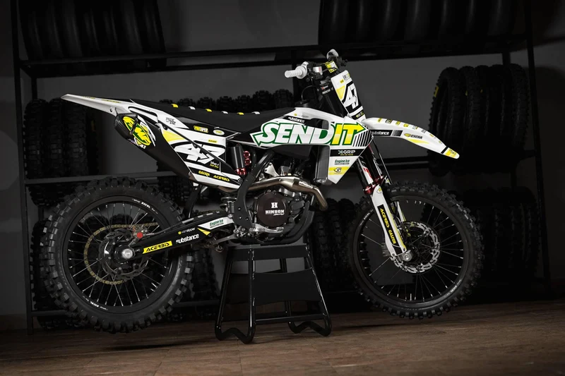 Kit déco HUSQVARNA TE/TC/FE/FC/FX/SMS/WR/CR - Tiger