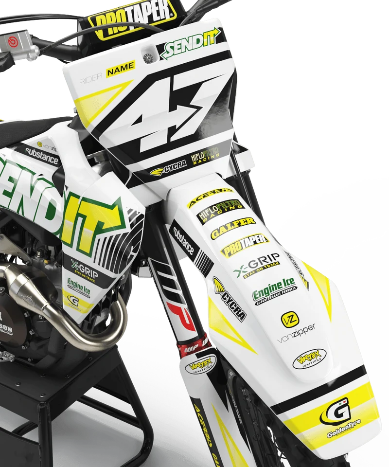 Kit déco HUSQVARNA TE/TC/FE/FC/FX/SMS/WR/CR - Tiger